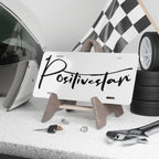 Positivestar Vanity Plate
