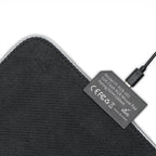 Positivestar LED Gaming Mouse Pad | RGB Illuminated Desk Mat