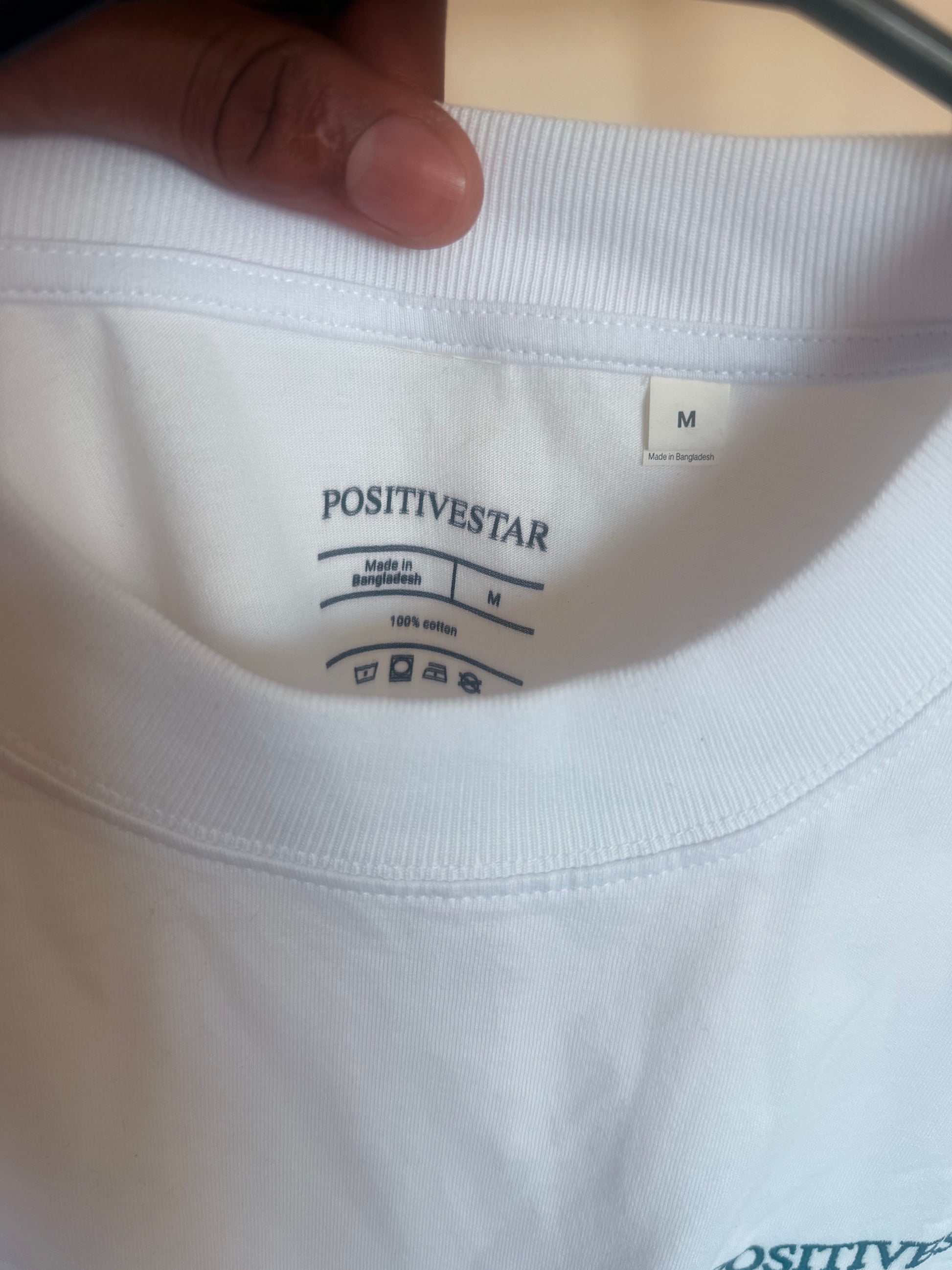 Positivestar Classic White Shirt Positivestar